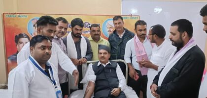 वीर शहीदी दिवस के अवसर पर रक्तदान शिविर का आयोजन