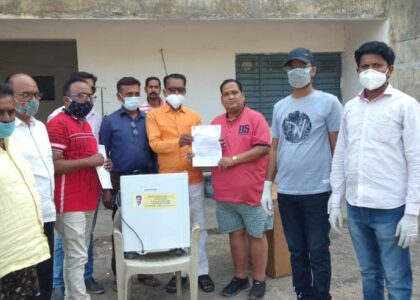 कोरोना काल में जनपद के स्वास्थ्य केन्द्रों पर ऑक्सीजन कंसेनट्रेटर का वितरण