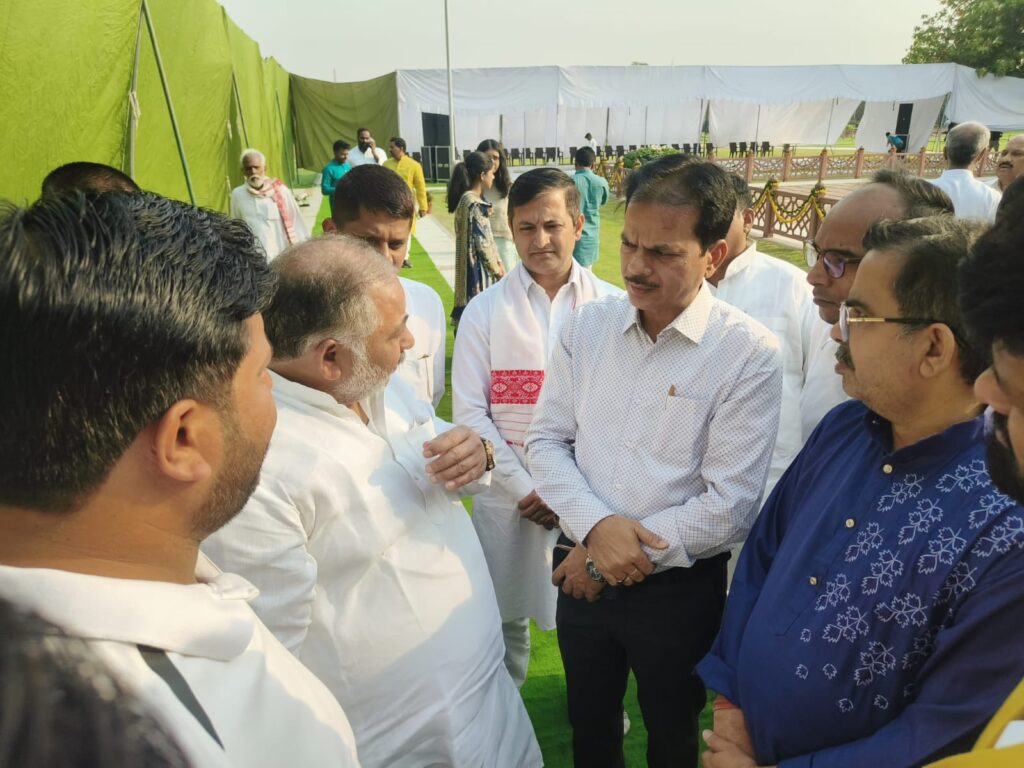 आदरणीय चन्द्रशेखर जी की जयंती पर जन नायक स्थल, दिल्ली में श्रद्धांजलि