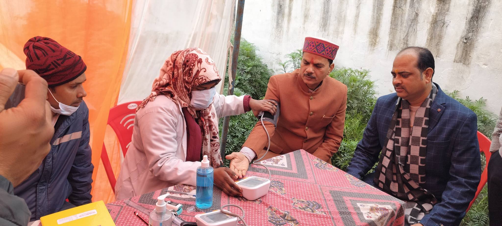 निःशुल्क स्वास्थ्य शिविर